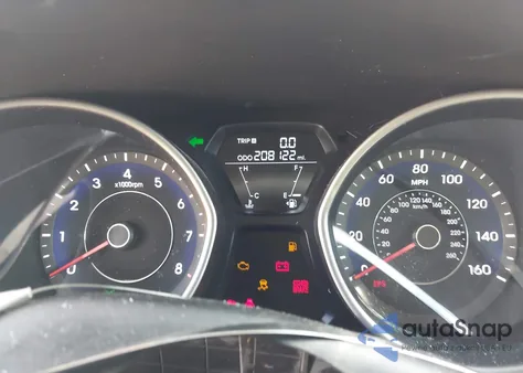 2011 Hyundai Elantra Gls из США, поврежденный, VIN 5NPDH4AE6BH026491